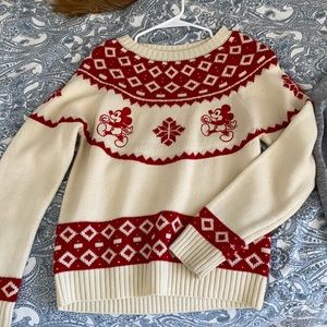 Authentic Mickey Mouse Christmas Sweater from Tokyo Disney Sea